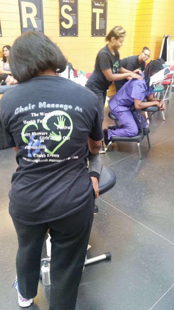 Chair Massage Houston and Surrounding Areas